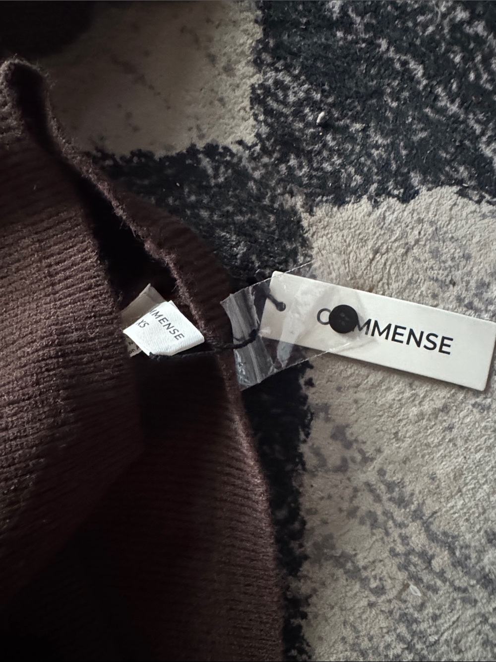Commense 2 in 1 Ribbed Cutout Sweater - Picture 5 of 5